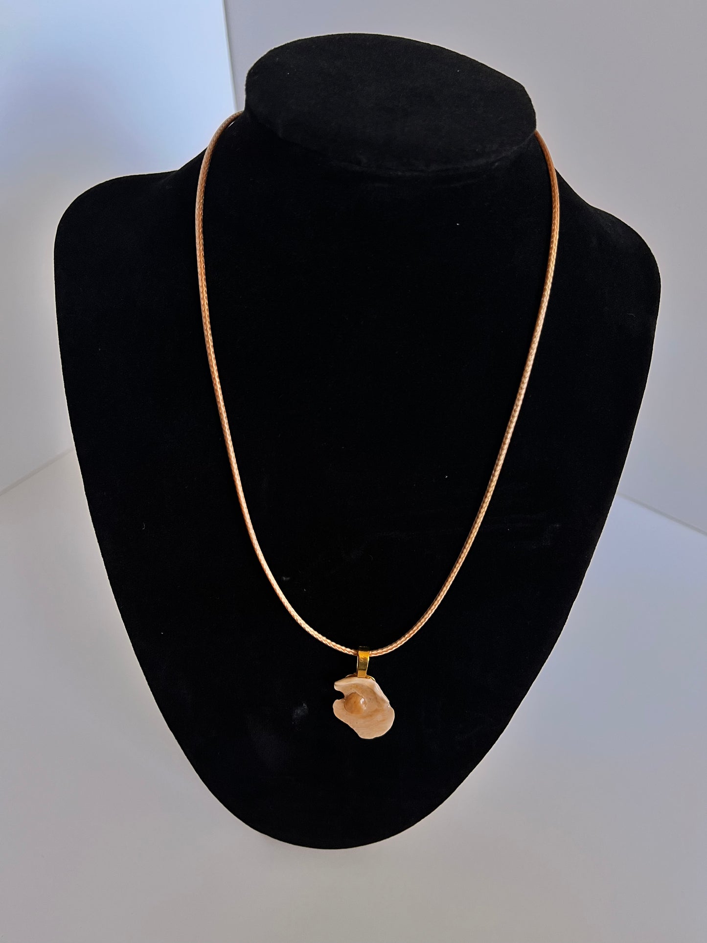 Pendant - Pebble on Shell (Shark Bait Collection)